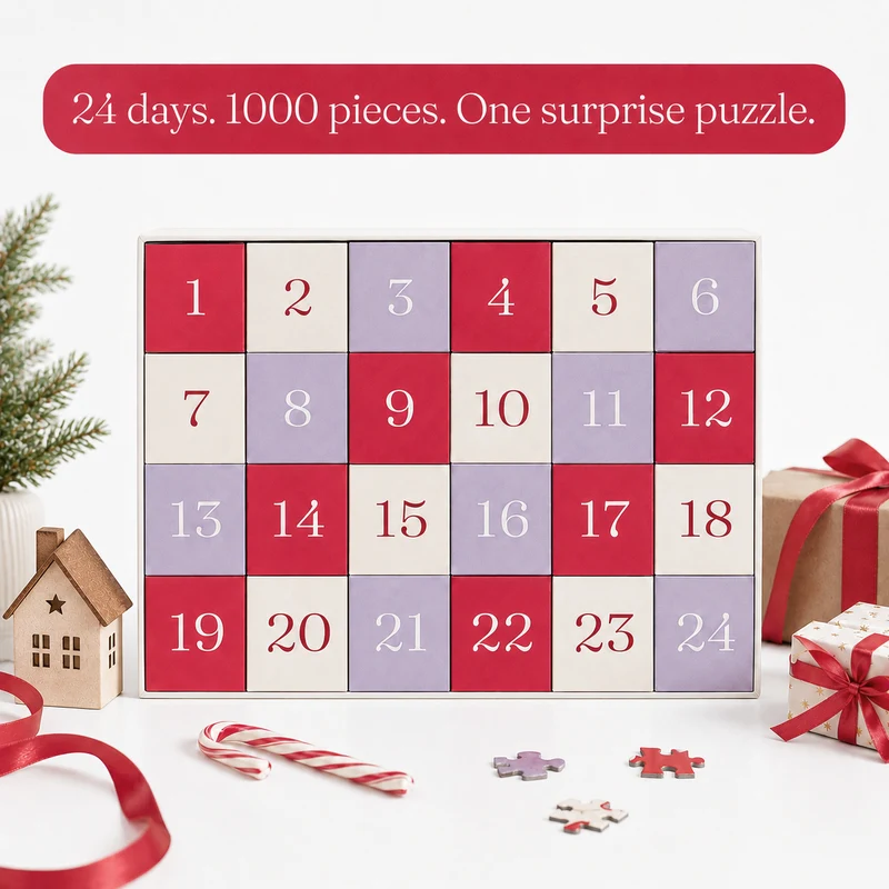 Deck the Halls Jigsaw Puzzle Advent Calendar