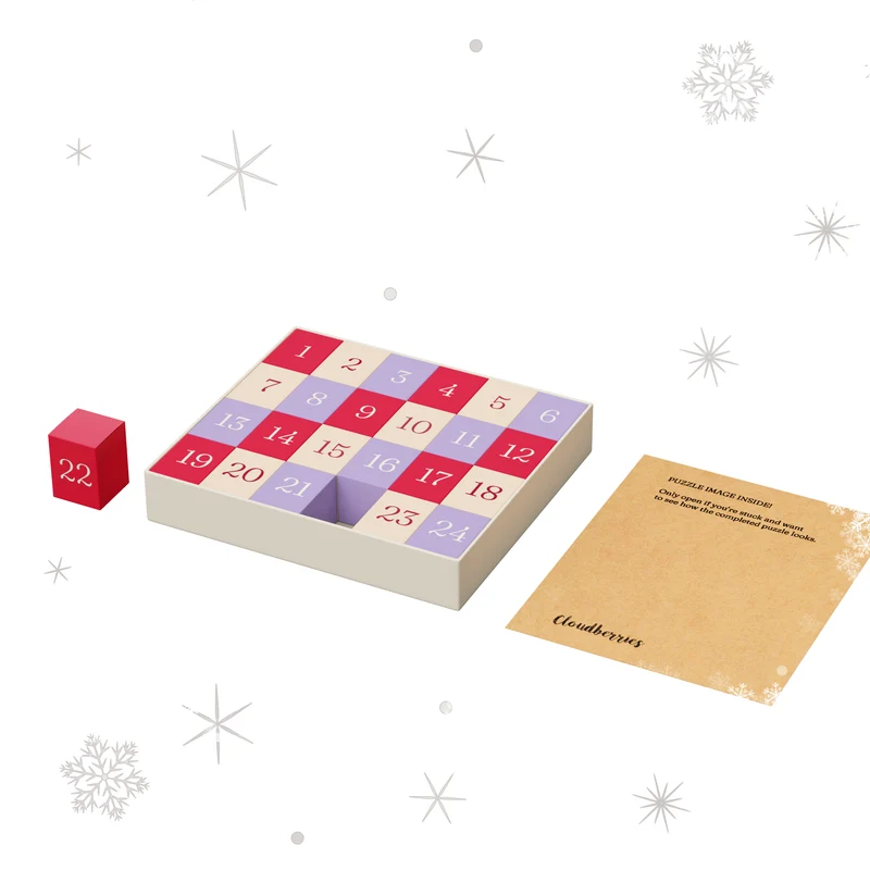 Deck the Halls Jigsaw Puzzle Advent Calendar