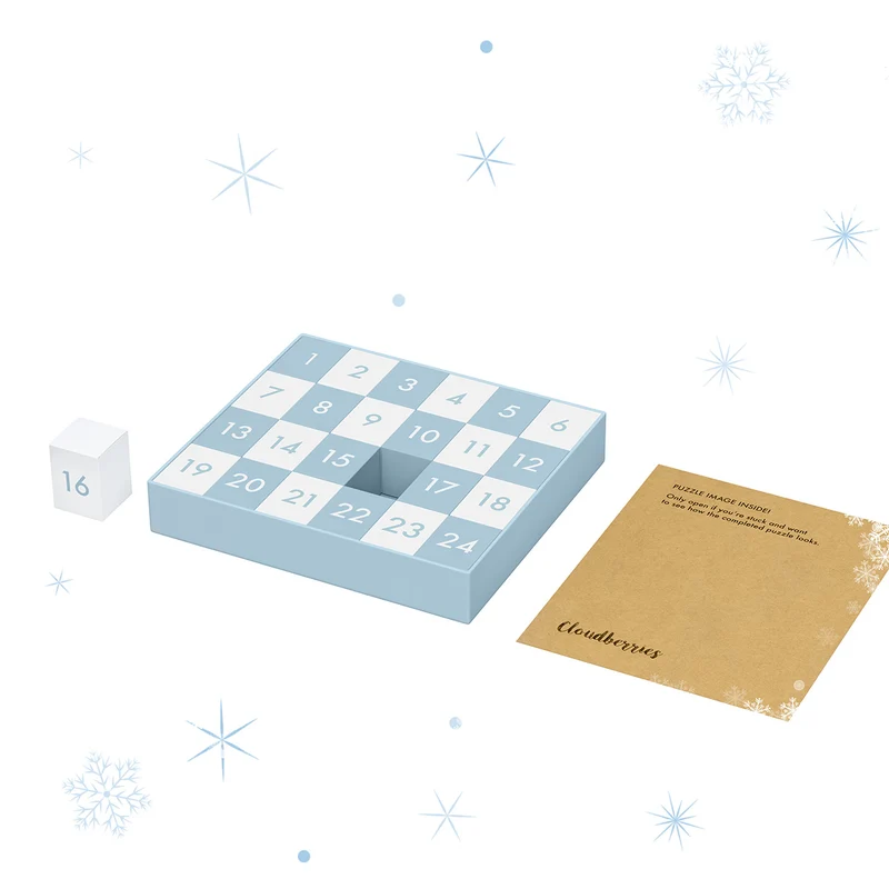 The Cloudberries Jigsaw Advent Calendar