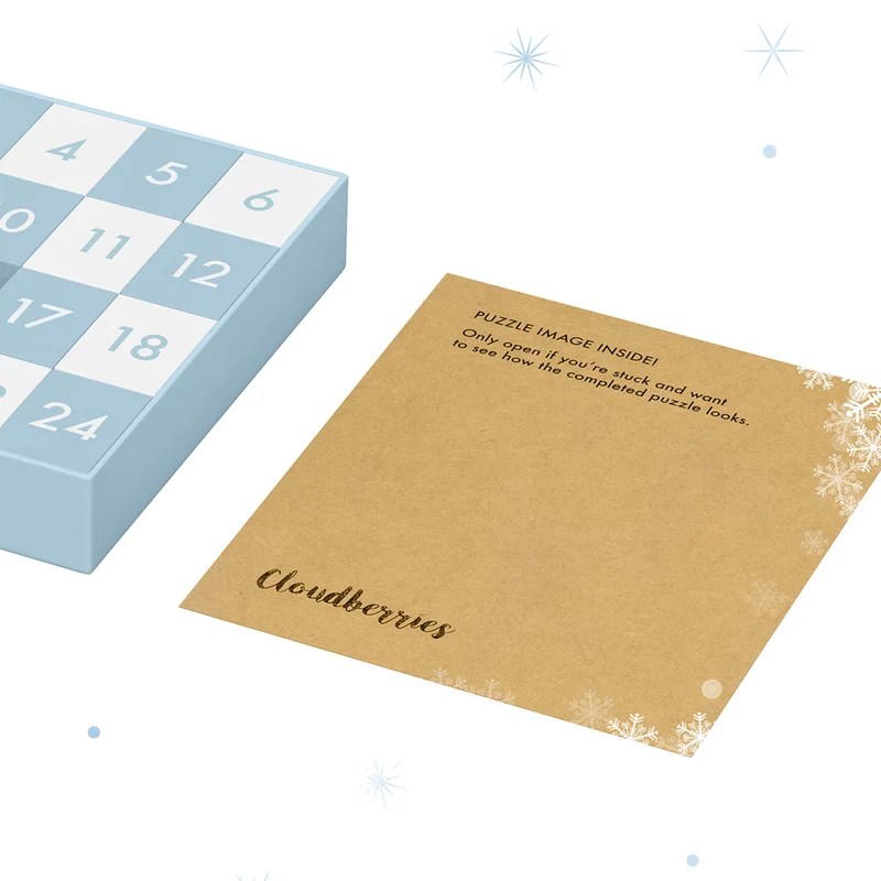 The Cloudberries Jigsaw Advent Calendar