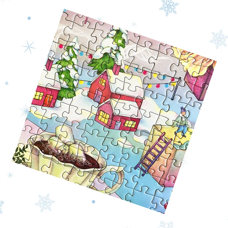 The Cloudberries Jigsaw Advent Calendar