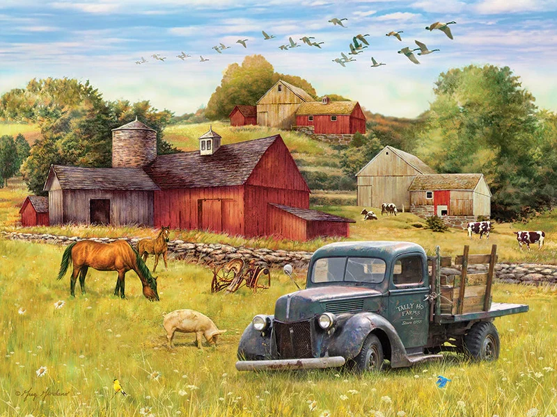 Summer Afternoon on the Farm