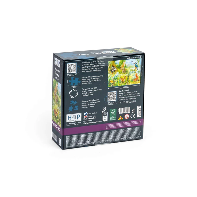 Nature Study - BIG 250 Piece Jigsaw Puzzle