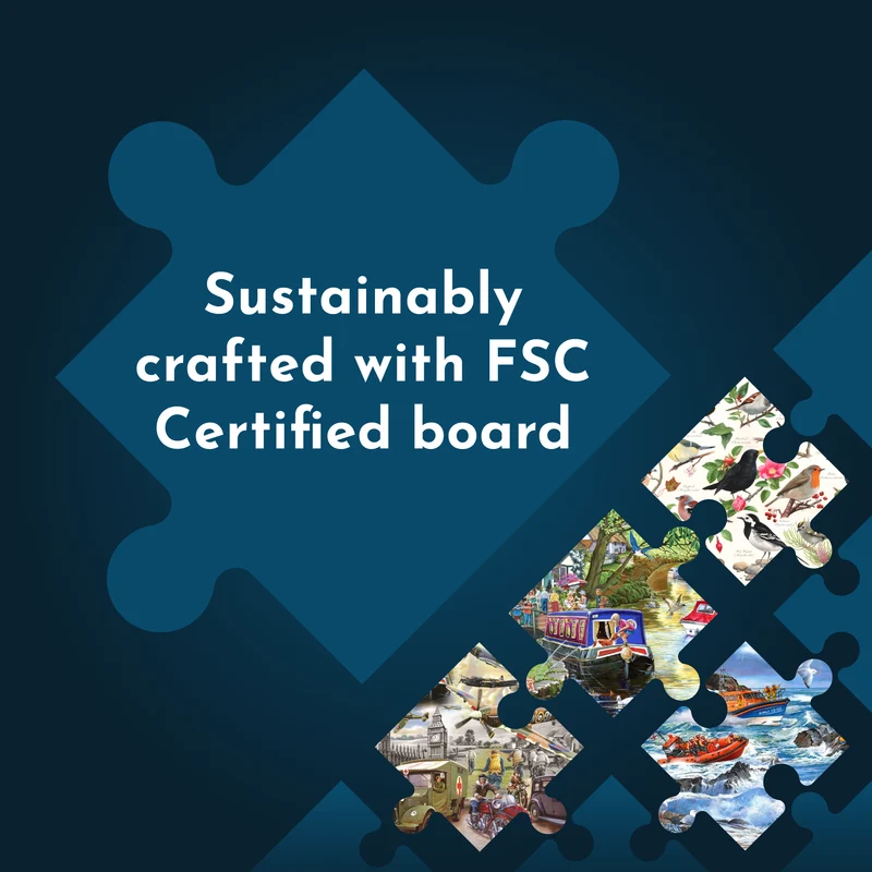Monthly 1000-Piece Jigsaw Puzzle Subscription