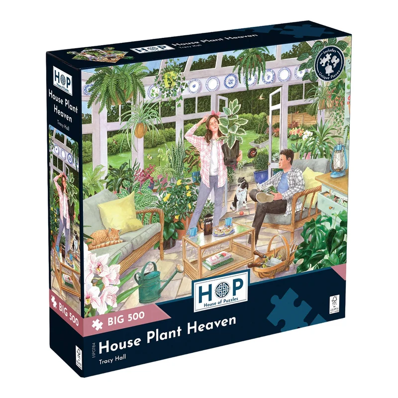 House Plant Heaven BIG 500 Piece Jigsaw Puzzle