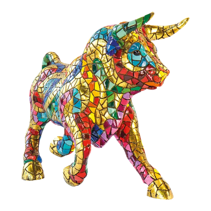 Mosaikfigur Stier "El Toro Mosaico"