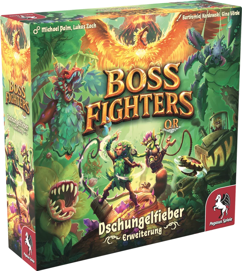 Dschungelfieber - Boss Fighters QR, deutsch (Erw.)