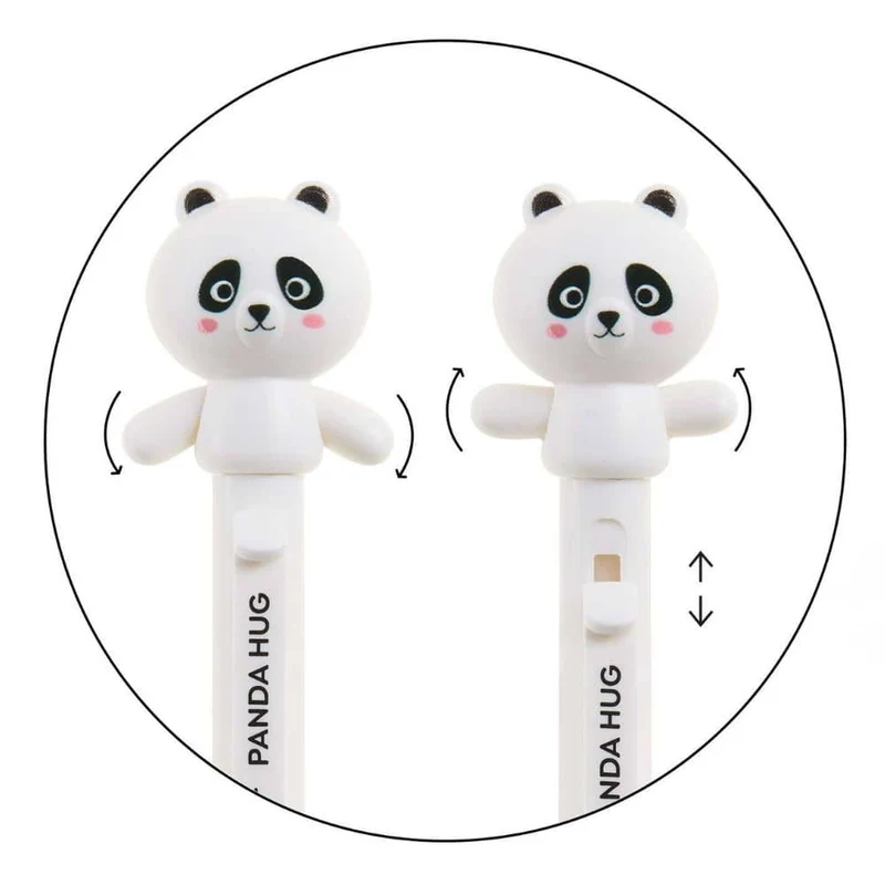 Kugelschreiber mit Ersatzminen – Panda