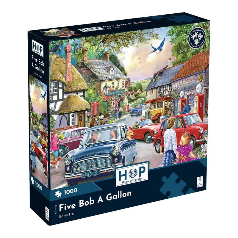 Five Bob A Gallon 1000 Piece Jigsaw Puzzle
