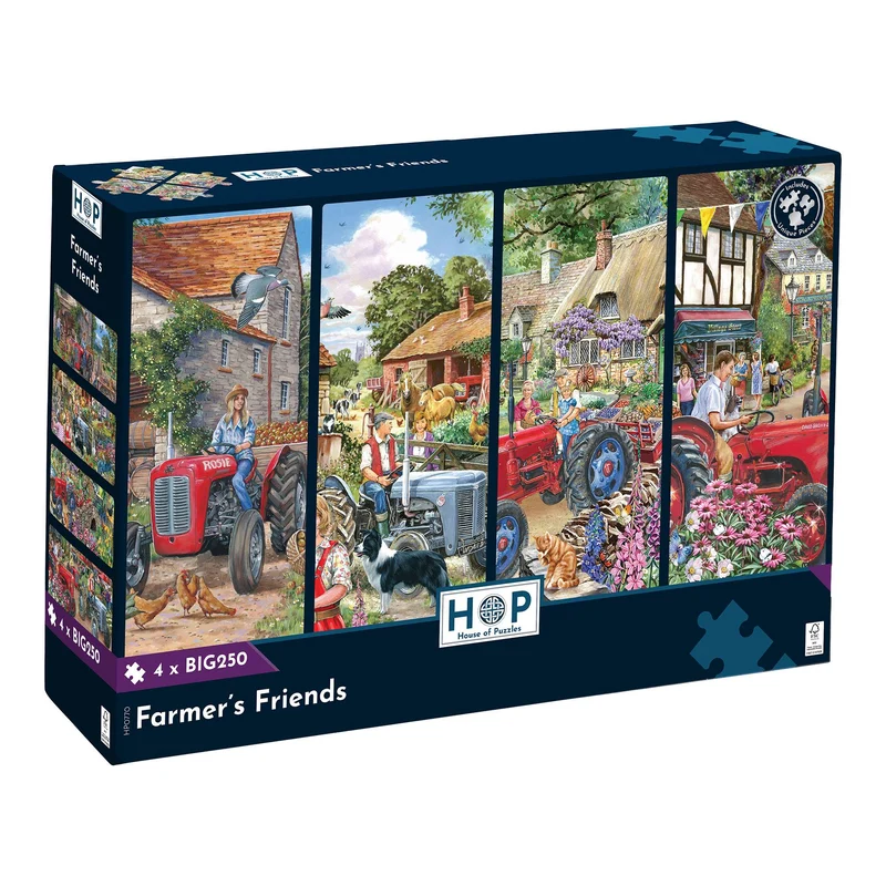Farmer's Friends - 4 x BIG 250 Piece
