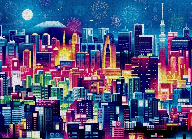 City Bundle (2 x 1000 Piece Puzzles)
