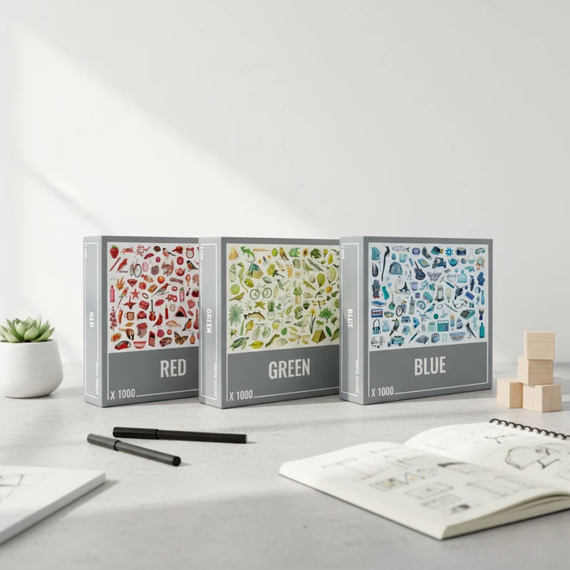 RGB Bundle (3 x 1000 Piece Puzzles)