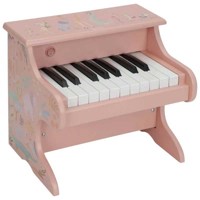 Holzklavier – Safari Friends, rosa