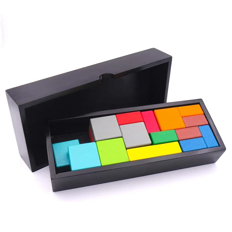 IQ FIT RECHTECK - tolles, buntes 3D-Puzzle