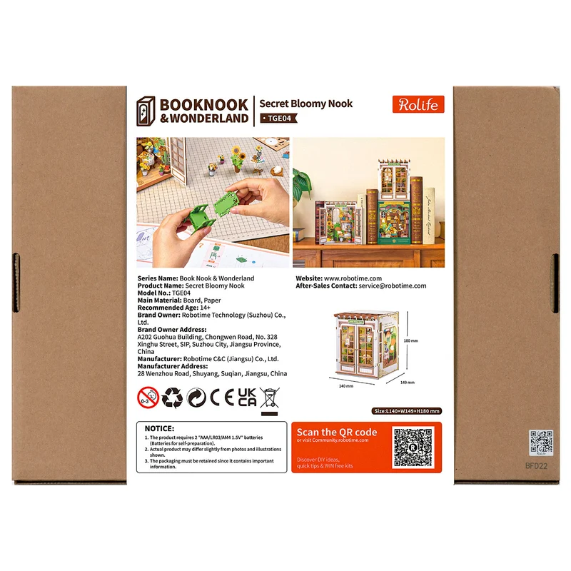 Robotime Secret Bloomy Nook TGE04