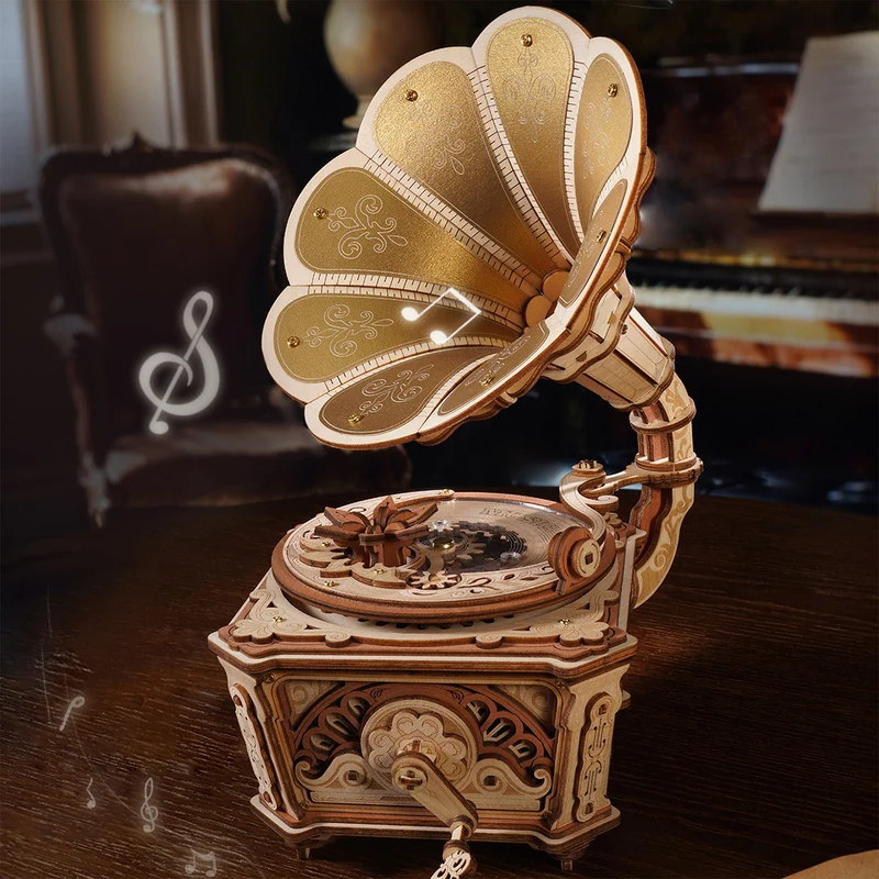 Robotime Diva Gramophone AMK82
