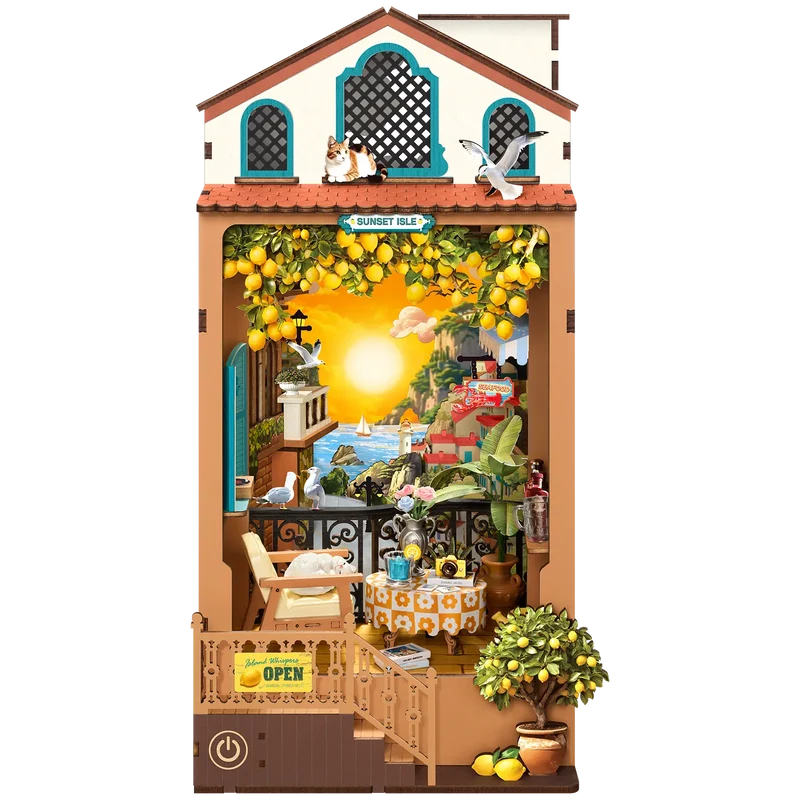 Robotime Book Nook Sunset Isle TGB18