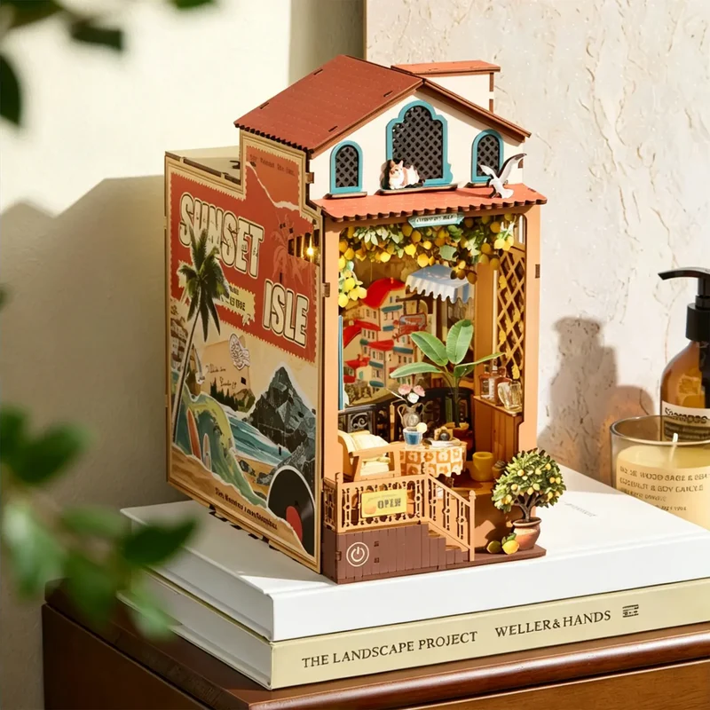 Robotime Book Nook Sunset Isle TGB18
