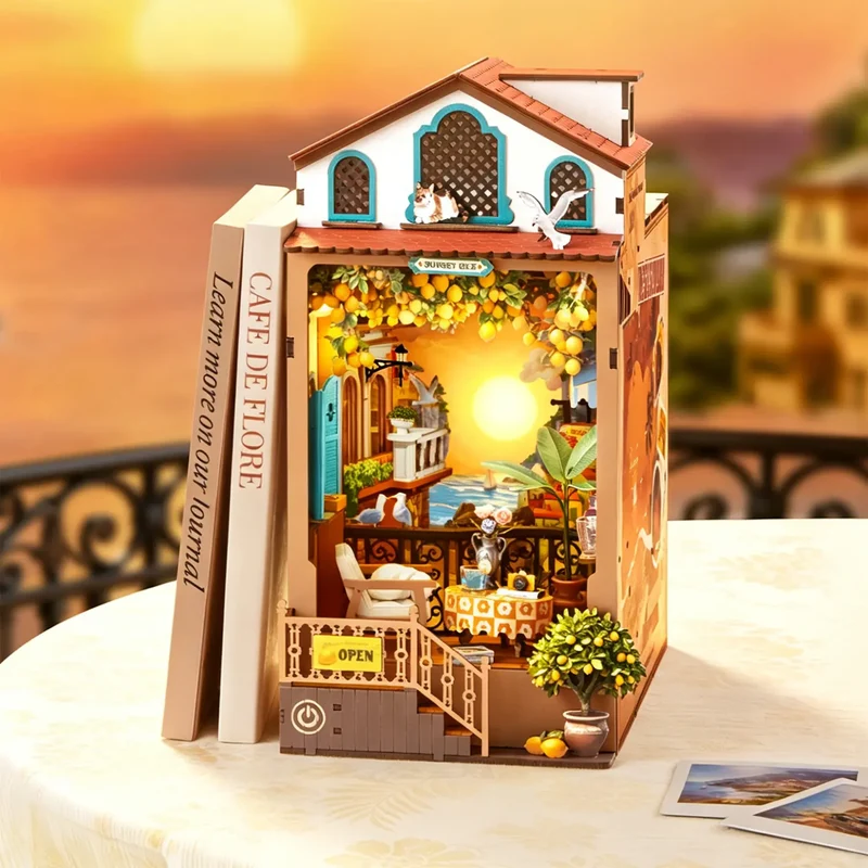 Robotime Book Nook Sunset Isle TGB18
