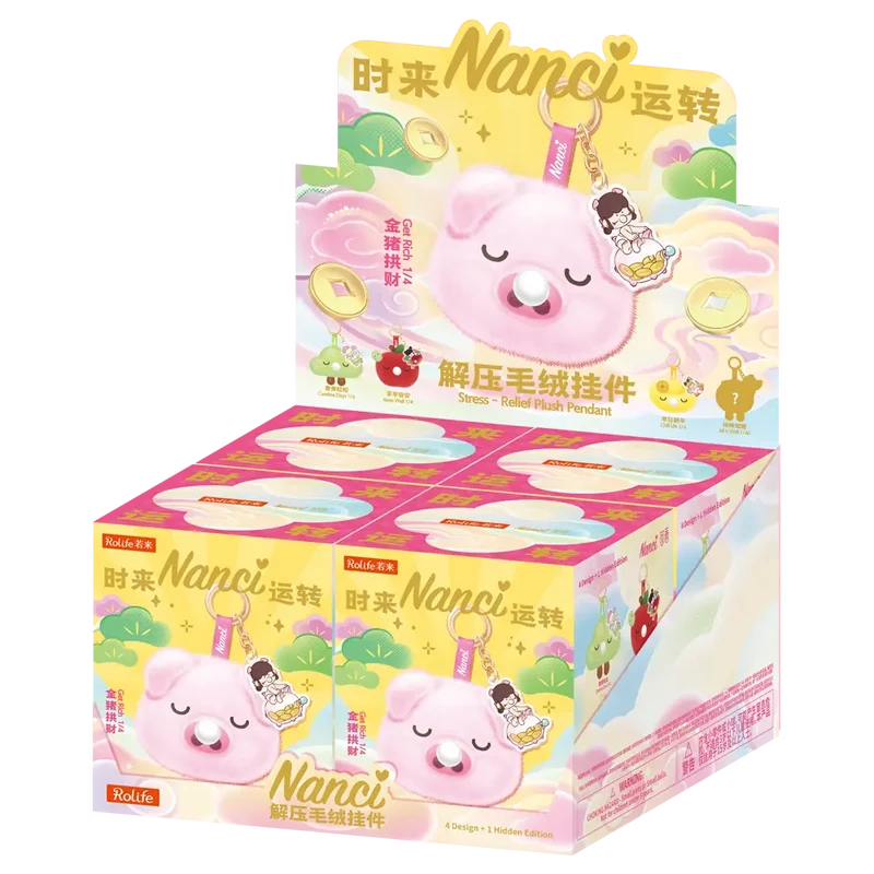 Robotime Plush Pendant Nanci Stress-Relief (Blind Box) PZC20