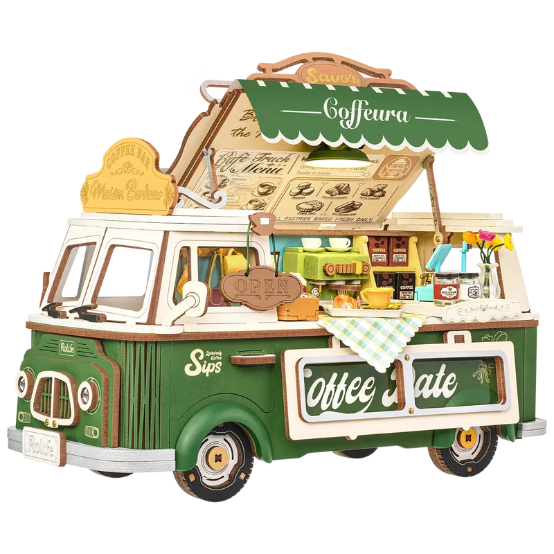 Robotime Leo's Coffee Truck TGS07