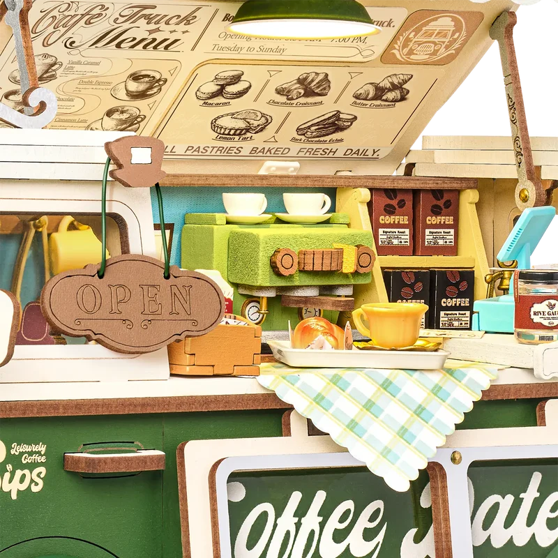Robotime Leo's Coffee Truck TGS07