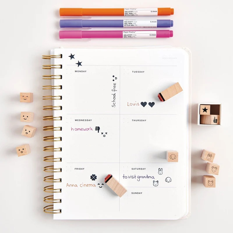 Stempelset | Mini-Stempel Smile