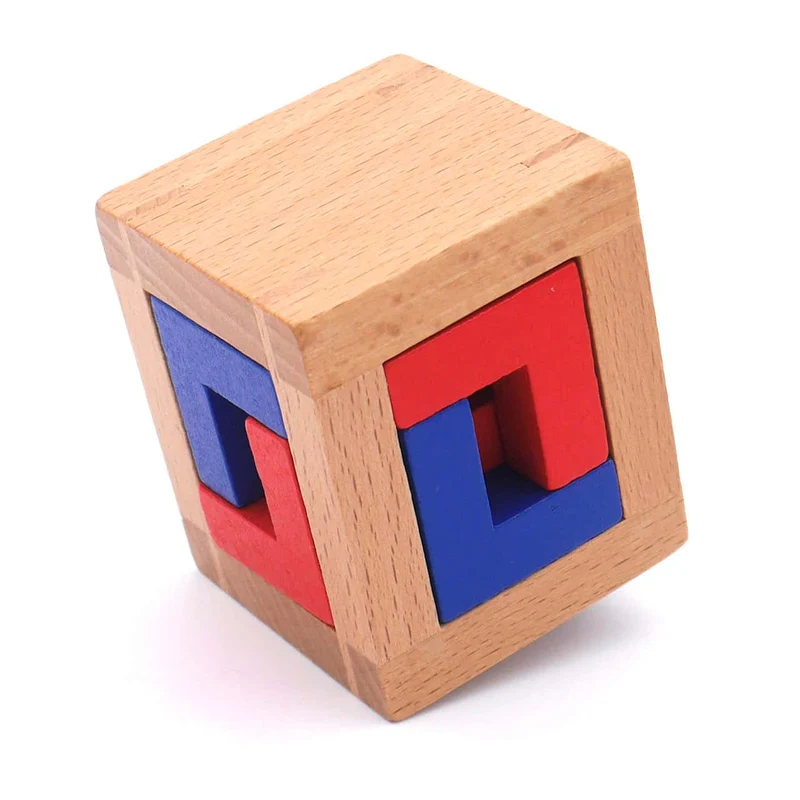4 CAGED PUZZLE - schweres Interlockingpuzzle
