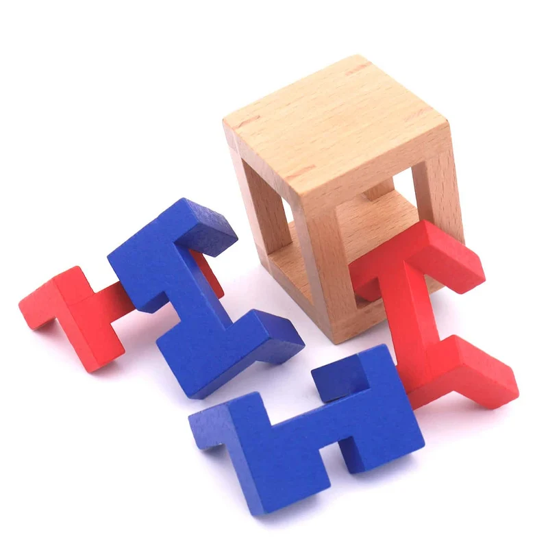 4 CAGED PUZZLE - schweres Interlockingpuzzle