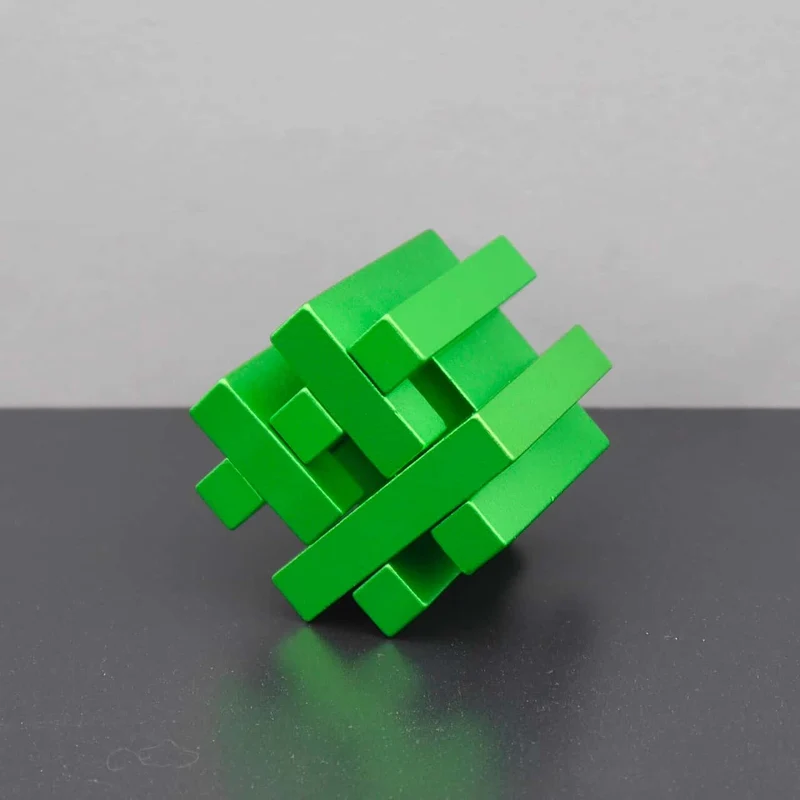 HASHTAG METAL PUZZLE - moderates Denkspiel