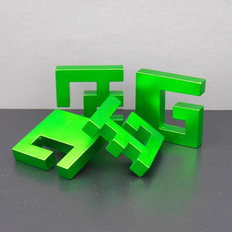 HASHTAG METAL PUZZLE - moderates Denkspiel