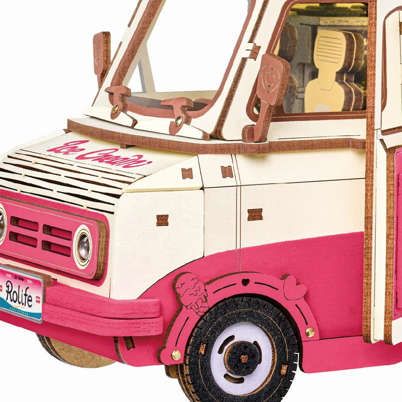 Robotime Beverly's Ice Cream Truck TGS06