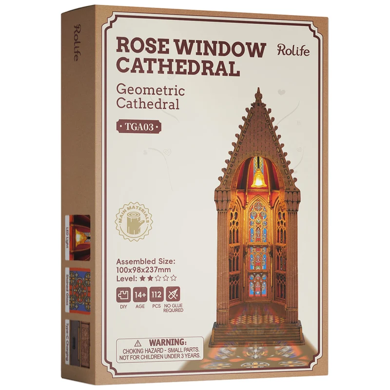 Robotime Geometric Cathedral TGA03