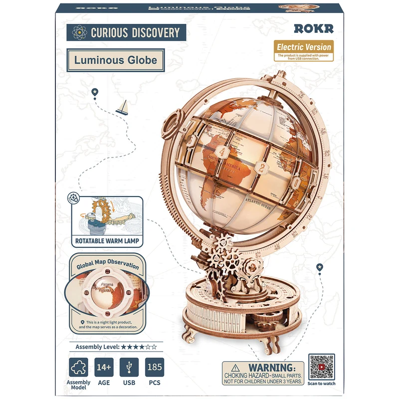 Robotime Luminous Globe (Electric Version) ST003D