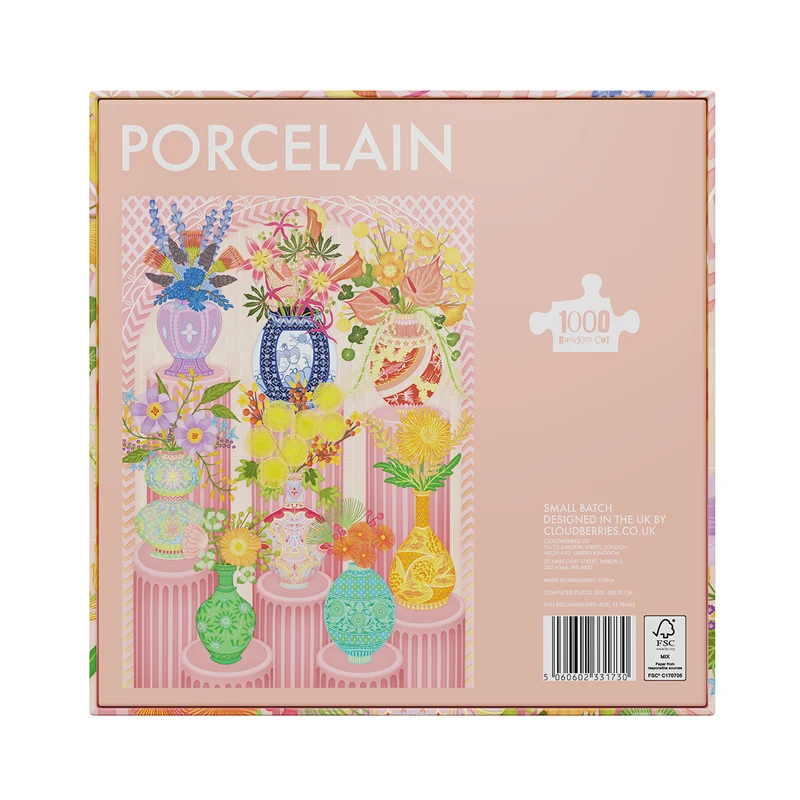 Porcelain 1000 Piece Puzzle (Small Batch)