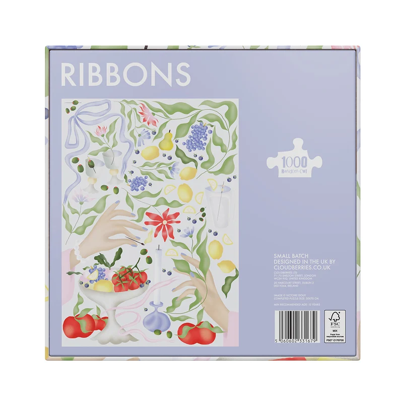 Ribbons 1000 Piece Puzzle (Small Batch)