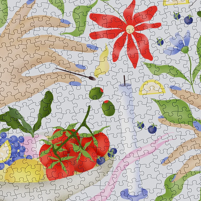 Ribbons 1000 Piece Puzzle (Small Batch)