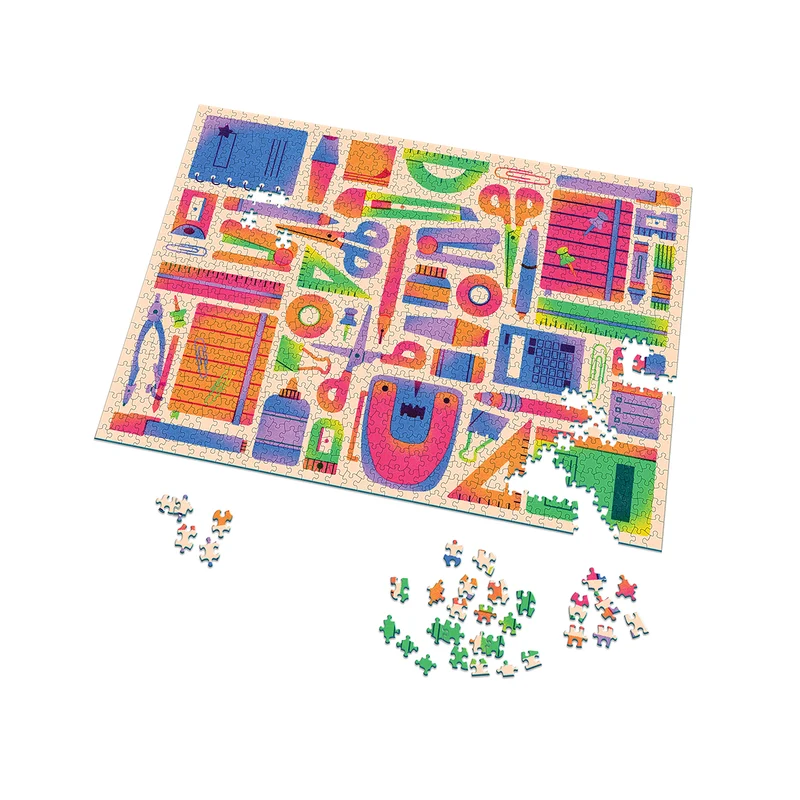 Stationery 1000 Piece Puzzle (Small Batch)