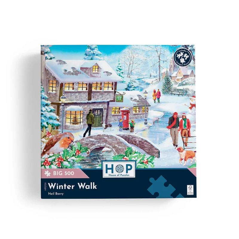 Winter Walk BIG 500 Puzzle