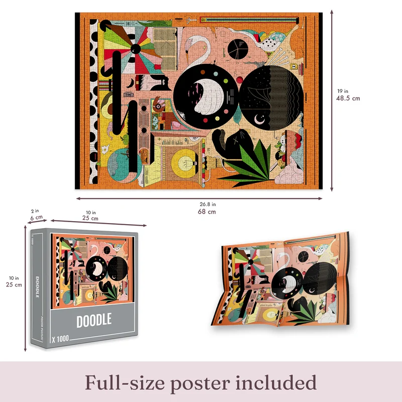 Doodle Jigsaw Puzzle (1000 pieces)