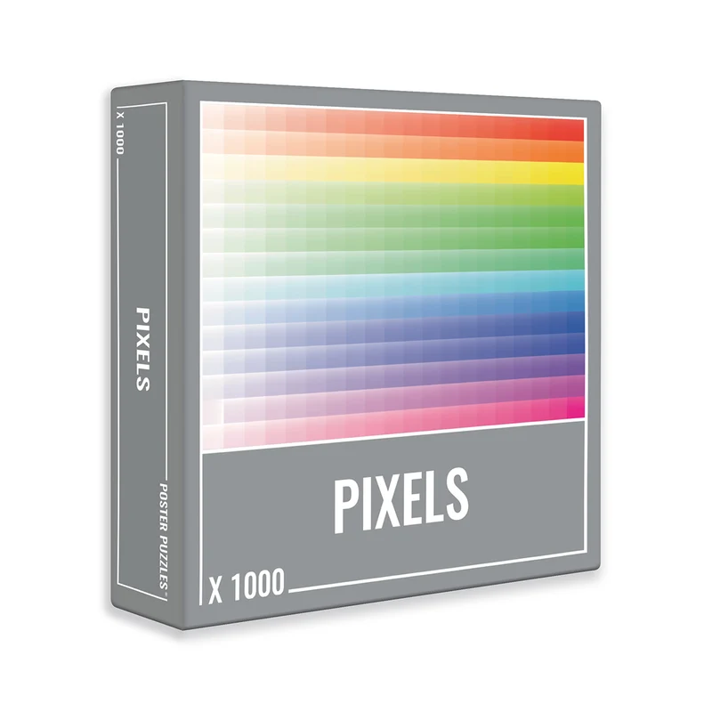 Pixels Jigsaw Puzzle (1000 pieces)