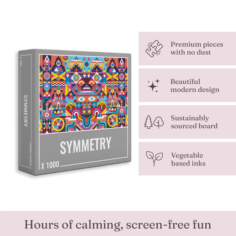 Symmetry Jigsaw Puzzle (1000 pieces)