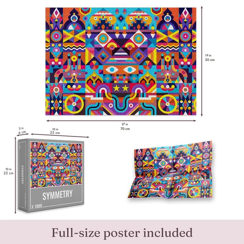 Symmetry Jigsaw Puzzle (1000 pieces)