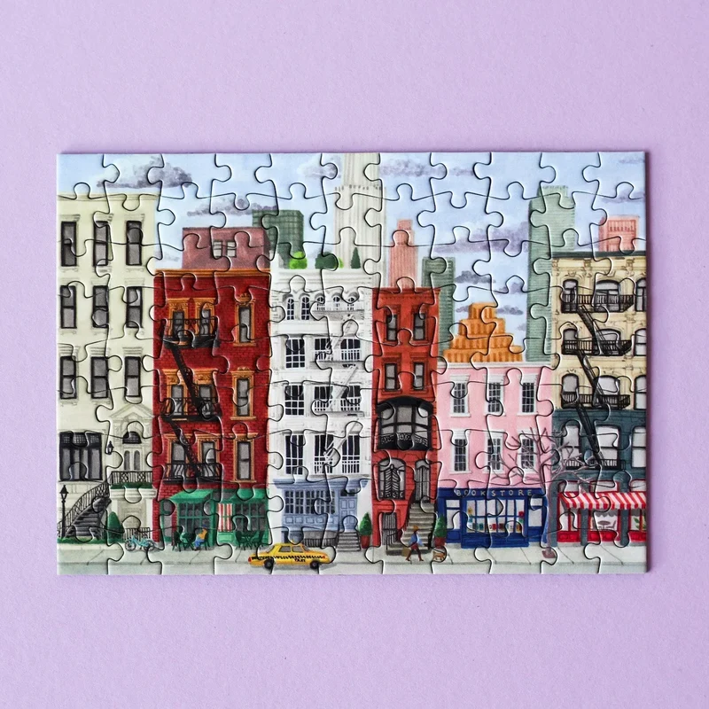 Piecely Puzzles - Mini-Puzzle New York City 99 Teile