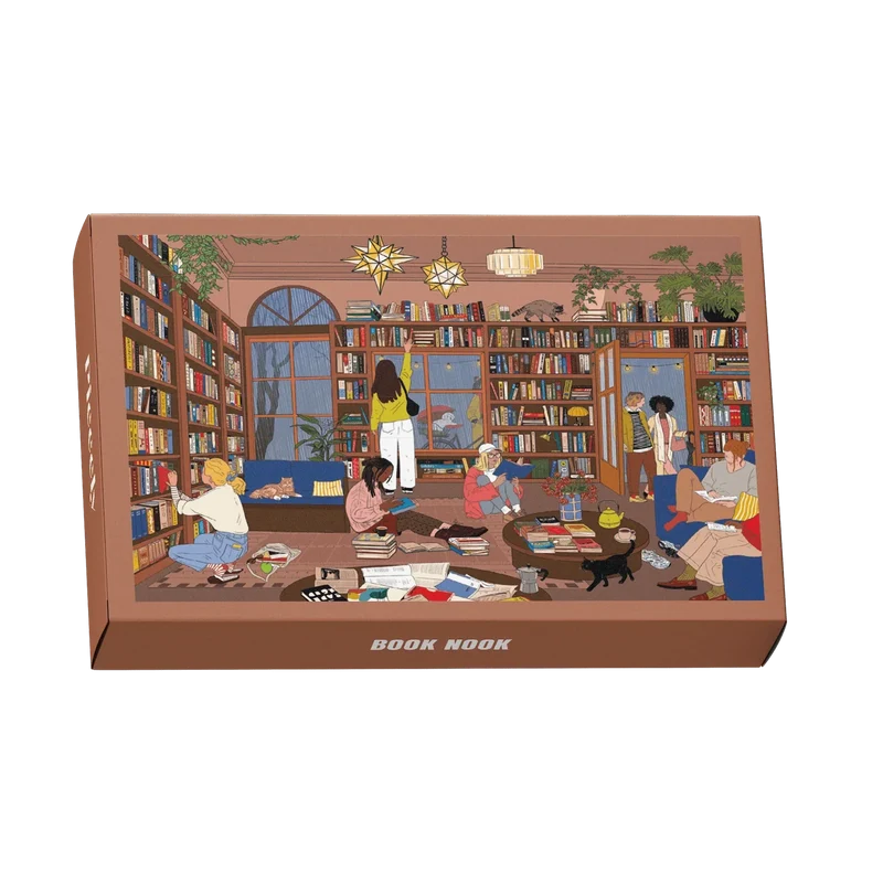 Piecely Puzzles - Mini-Puzzle Book Nook 99 Teile