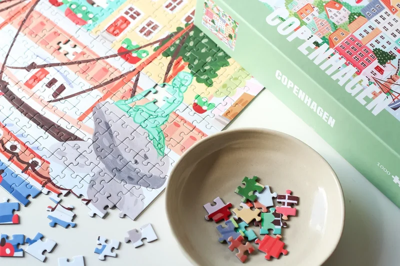 Piecely Puzzles - Puzzle Copenhagen 1000 Teile
