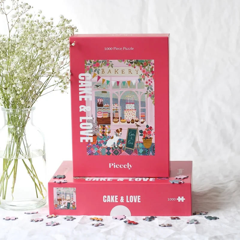 Piecely Puzzles - Puzzle Cake & Love 1000 Teile