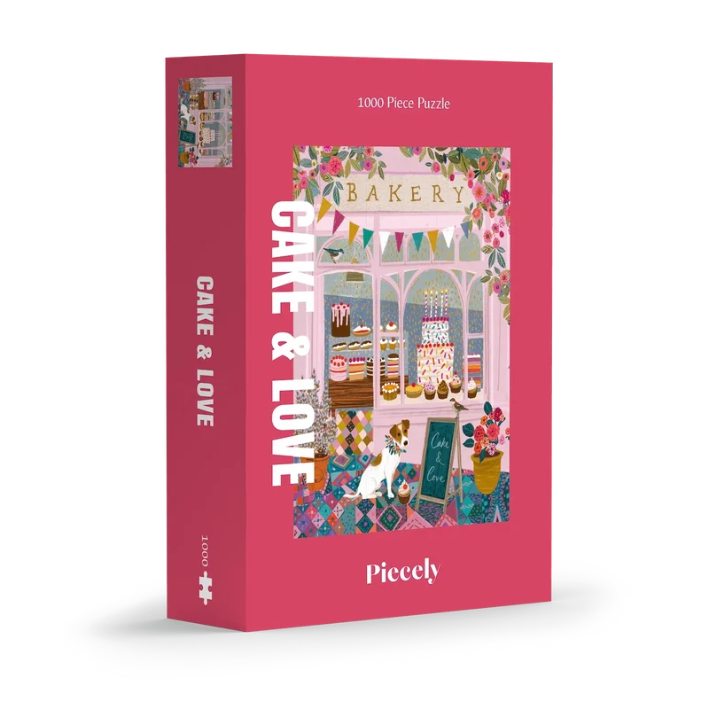 Piecely Puzzles - Puzzle Cake & Love 1000 Teile