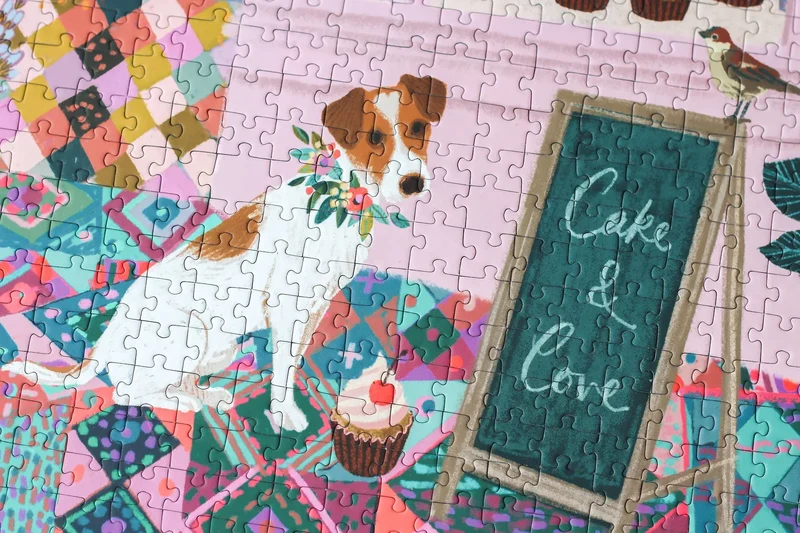 Piecely Puzzles - Puzzle Cake & Love 1000 Teile