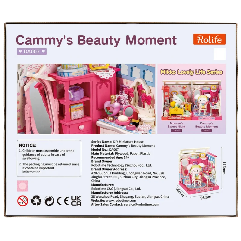 Robotime Cammy's Beauty Moment DA007